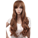 Map Of Beauty Long Loose Wave Wigs For Women Heat Resistant Black Light Dar G8Q8