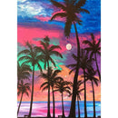 5D DIY Full Drill Diamond Painting Coconut Tree Cross Stitch Kit Home Decor
