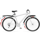 Bicycle Fenders Cycling Mountain Bike Mud Guards Mtb Mudguard 4 Colors Wing