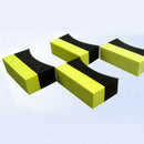 Car Tire Waxing Polishing Compound Sponge Pads Tyre Polish Clean Brush New X 2