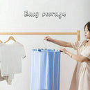 Quilt Towel Drying Rack Spiral Shaped Hanger Quilt Hooks Blanket Rack w/ St N6M2