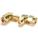New Adapter 90Â° RP.SMA male jack to RP.SMA female plug connector right an JC,a