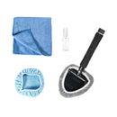 New Microfiber Cloth Windscreen Car Van Glass Cleaner Demister Detachable Handle