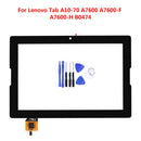 Touch Screen Digitizer Glass Lens Repair For Lenovo Tab A10-70 A7600 B0474