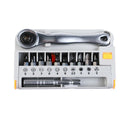 12Pcs Torx Screwdriver Set Multitul Mini Ratchet Wrench Close Quarter Ratch N6B5