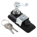 Zinc Alloy Compression Trigger Latch Embedded Door Lock Mechanical with Keys