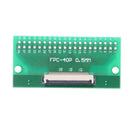 1Pcs 40Pin 0.5mm FFC FPC to 40P DIP 2.54mm PCB Converter Board AdapterS Gw