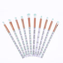 10pcs Makeup Brushes Eye Shadow Foundation Powder Brush Beauty Tool (Green