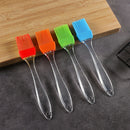 4* Silicone Kitchen Basting Brush Set Pastry Barbecue Oil BBQ Bread Grill Tool