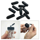 10 pirces Airbrush Bottles Caps Jar Caps Pour Covers Siphon Adapter Liquor