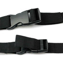 Black Small Travel Luggage Straps Short Adjustable Suitcase Belt Buckle Holder