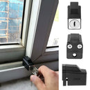 Aluminium Sliding Window Door Restrictor Lock Device Child Safety Lock with Keys