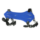 Shooting Archery Rubber Arm Guard Safety Protection with 2 Straps - Blue
