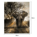 Elephant 5D DIY Round Diamond Painting Embroidery Kits Cross Stitch Craft
