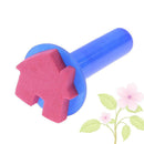 5pcs Painting Sponge Brush EVA Seal Plastic Handle Kids Drawing Toys A