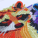 5D DIY Special Shaped Diamond Painting Fox Cross Stitch Embroidery Mosaic