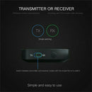 Bluetooth 5.0 Wireless Audio Aux Transmitter & Receiver 2 IN 1 Adapter 3.5mm Hot