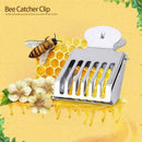 Bee Cage-Prisoner Stainless Steel Queen Beekeeping Tools Clip Equipment R4H9