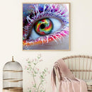5D DIY Full Drill Diamond Painting Glitter Eye Cross Stitch Embroidery Kits