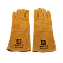 1 Pair Fireproof Wearable Welders Gauntlet Work Gloves Welding Gauntlets
