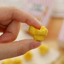 6pcs Pencil Eraser For School Supply Rubber Correction Stati Food New Popco B1N0