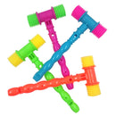 25cm Plastic Whistle Training Toddler Baby Kids Handle Hammer Noisy Whistl ToyMO