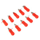 10 pieces 4mm Banana Plug Socket Jack Banana Binding Post Connector Terminal