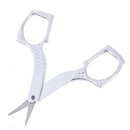 1Pcs Eyebrow Scissor Makeup Manicure Scissors Nose Hair Scissors Nail File Sharp