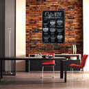 Industrial Tin Wall Decor Sign Bar Pub Club Poster Plaque 20x30cmCoffee