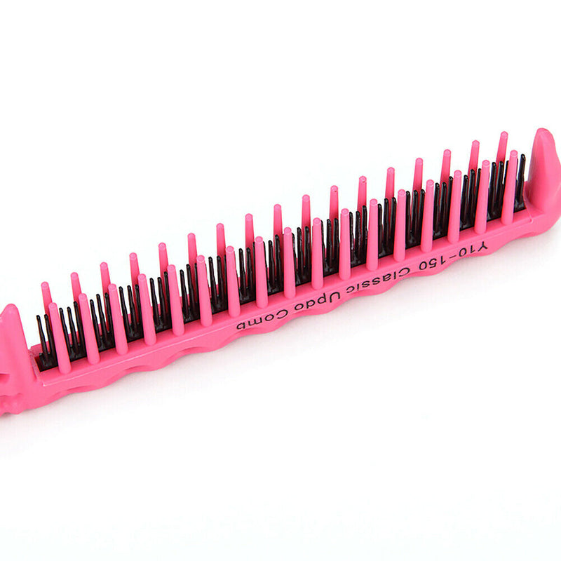Anti-static Hairdressing Comb Hair Trimmer Comb for Hair Styling (Rose) A