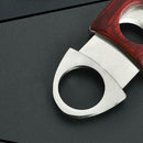 Redwood Stainless Steel Double-Edged Cigar Cutter Scissors Cigar Accessories