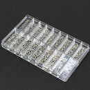 1000Pcs Micro 18 Assortment Sun Glasses Tiny Screw Watch Nut Repair Kit Tool M&O