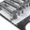 Tele Style Single Coil Guitar Bridge with 6 Barrel Saddles for Telecaster S