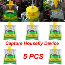 5pcs Fly Trap Catcher Bug Mosquito Killer Insect Pest Control Hanging Bait NPN
