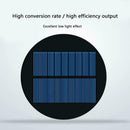 88.5*88.5mm 4.5V 100MA PET Mini solar panel solar droplet assembly L7O5