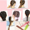 Women Girls Party Fashion Accessories Hair Styling Wavy Hair Tails Clip Stick