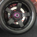 4PCS Aluminum Alloy Brake Disc Wheel Rim Box Metal Hex Adapter 12MM for RC 1E5Y5