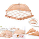 Umbrella Food Cover 1pc Kitchen Food Cover Picnic Barbecue Party Fly Mosqui F8E4