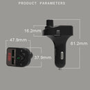 MP3 Player Car Charger Car Bluetooth 5.0 , Wireless FM Transmitter,, with D