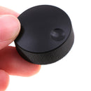 32.5x13mm Volume Control Black Plastic Knob for 6mm Potentiometer BX FT