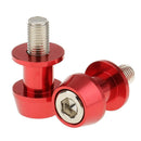 Swingarm Frame Slider Crash Protector for Kawasaki Ninja 250 ER6 ER6F Red