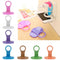 3X Foldable Cell Phone Charging Rack Holder Wall Charger Adapter Hanger Shelf M&