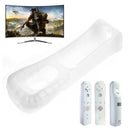 Silicone Cover Case Skin Sleeve for Nintendo Wii Remote Controller(White)