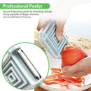 3 in 1 Vegetable Peeler for Potato Tomato Carrot Zucchini Peelers with Swiv