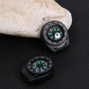2pcs Belt Buckle Compasses for Outdoor Hiking Camping Emergency Survival