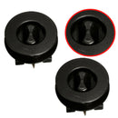 2x Fixing Grips Clamp Floor Holder Car Mat Carpet Clip Anti-Slip Knob Pads Black