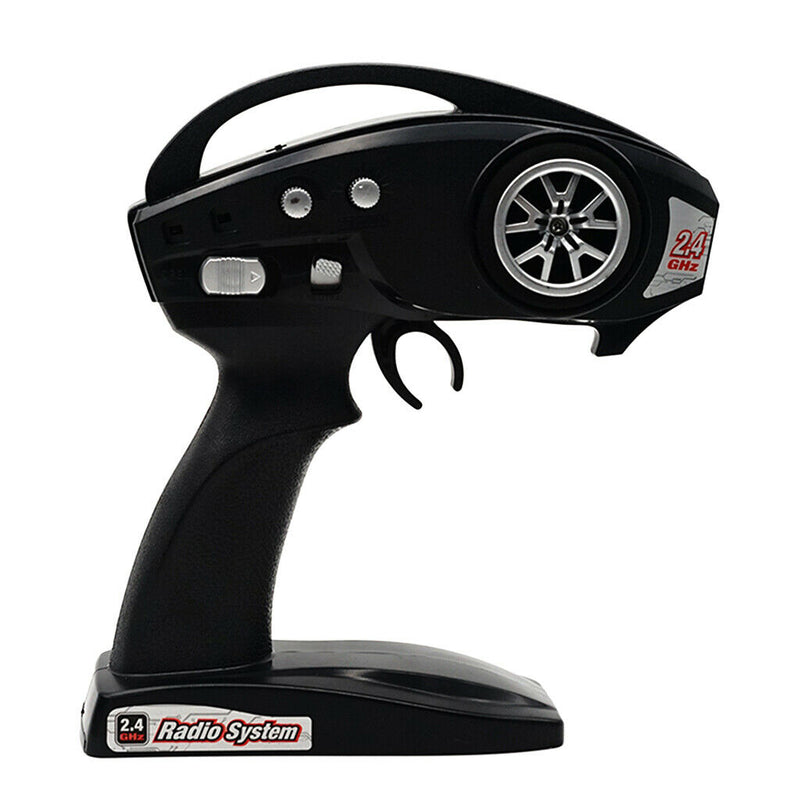 Black FY-TX01 Transimitter 2.4G RC Remote Control for 1/12 FY-01/FY-02/FY-03
