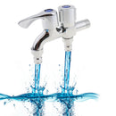 Multifunctional Washing Machine Faucet Double Outlet Dual Connector Water Tap