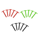 15Pcs Nylon Plastic Tent Pin Tent Peg Spiral Nail for for Snow/Mud Ground