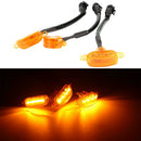 3pcs Amber LED Front Grille Light Lamp for Ford F-150 F150 Raptor 2015 2016 2017